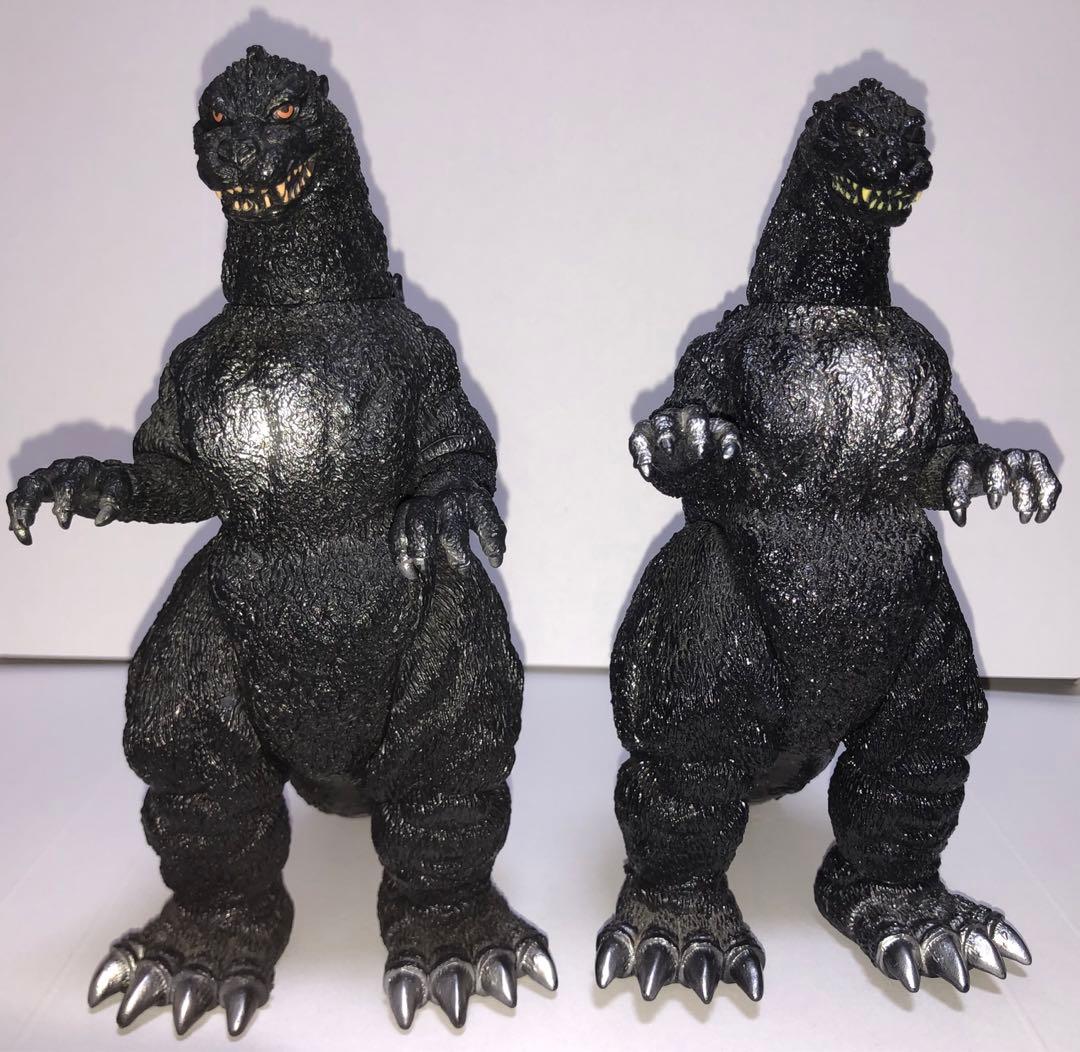 ゴジラ1991★製造国違い2体　日本製　韓国製★ゴジラ対キングギドラ　ギドゴジ