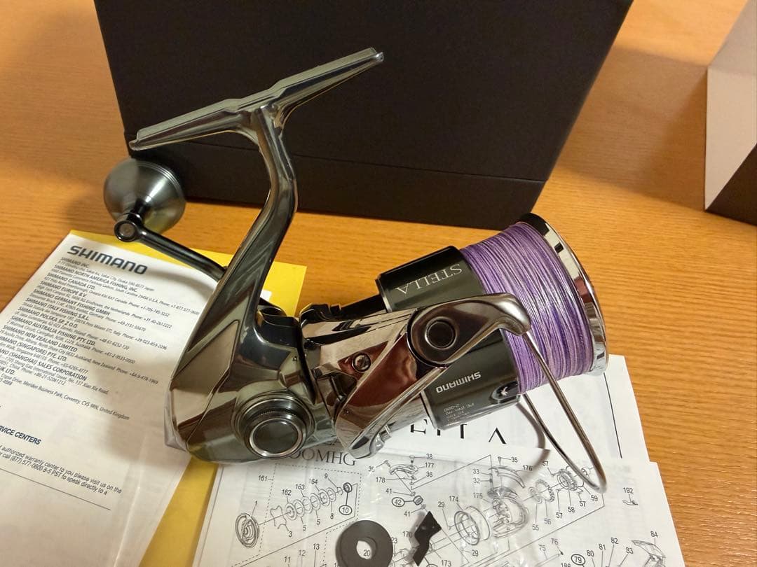 22ステラC5000XGスピニングリール