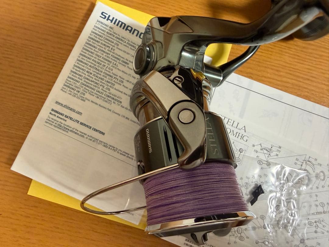 22ステラC5000XGスピニングリール