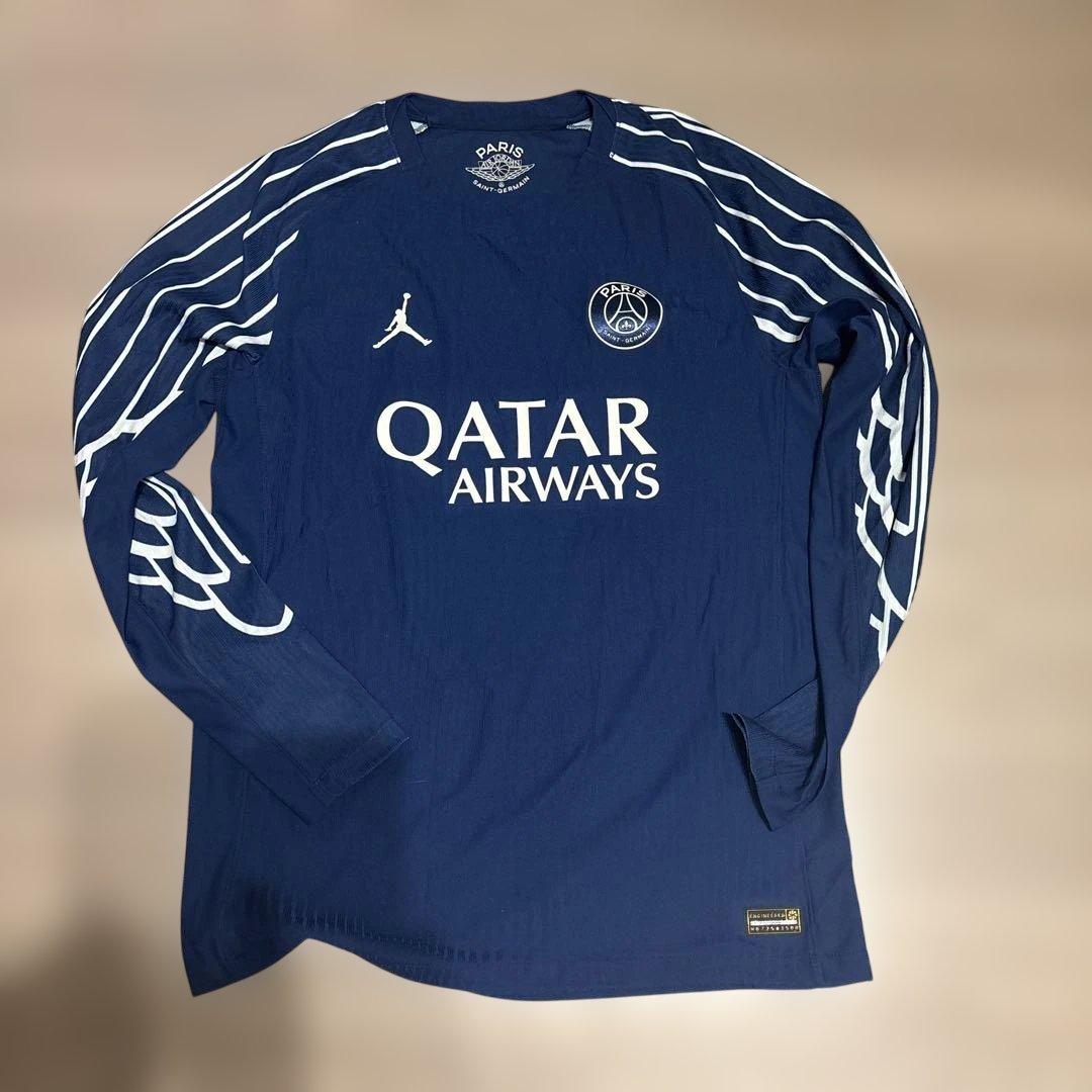 パリ・サンジェルマン 長袖ジャージ ネイビー