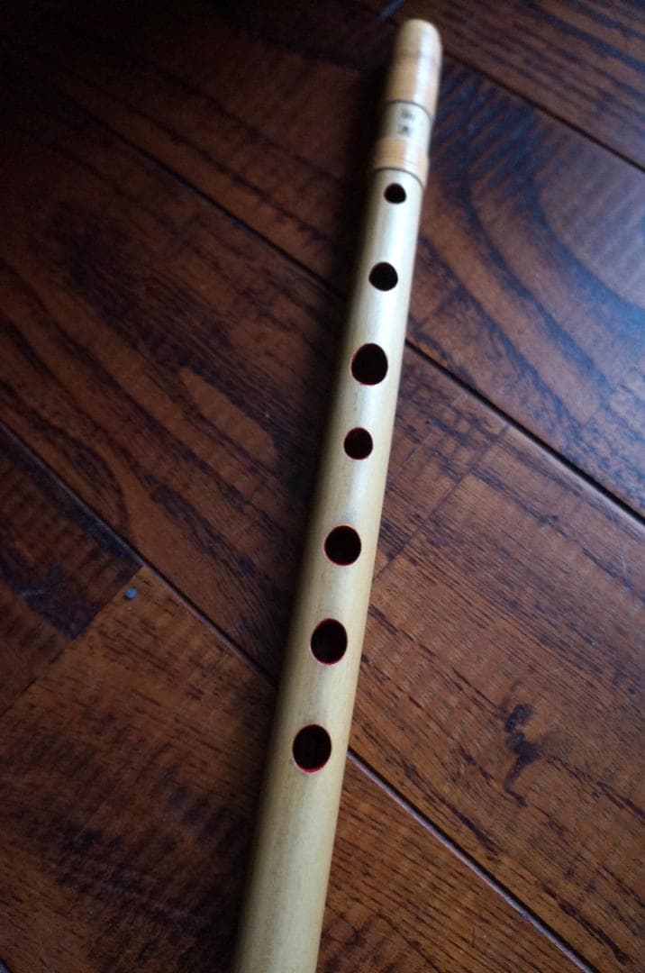 篠笛・蘭照・唄もの・八本調子・美品・竹笛・横笛・和笛・和楽器・七穴