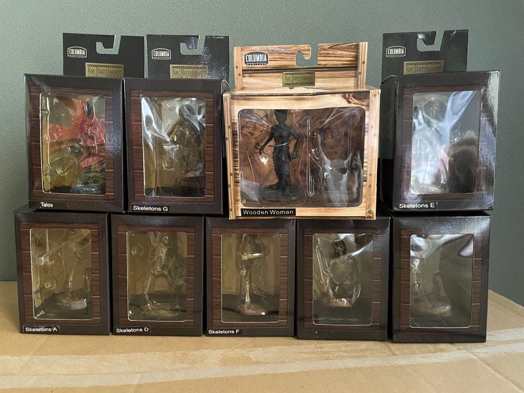 Columbia Ray Harryhausen フィギュア・9個セット