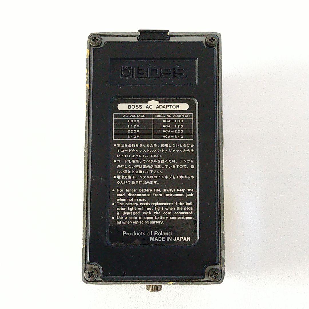 81年製 BOSS SD−1超激レア 最初期シリアル0300個体 日本製 A基盤