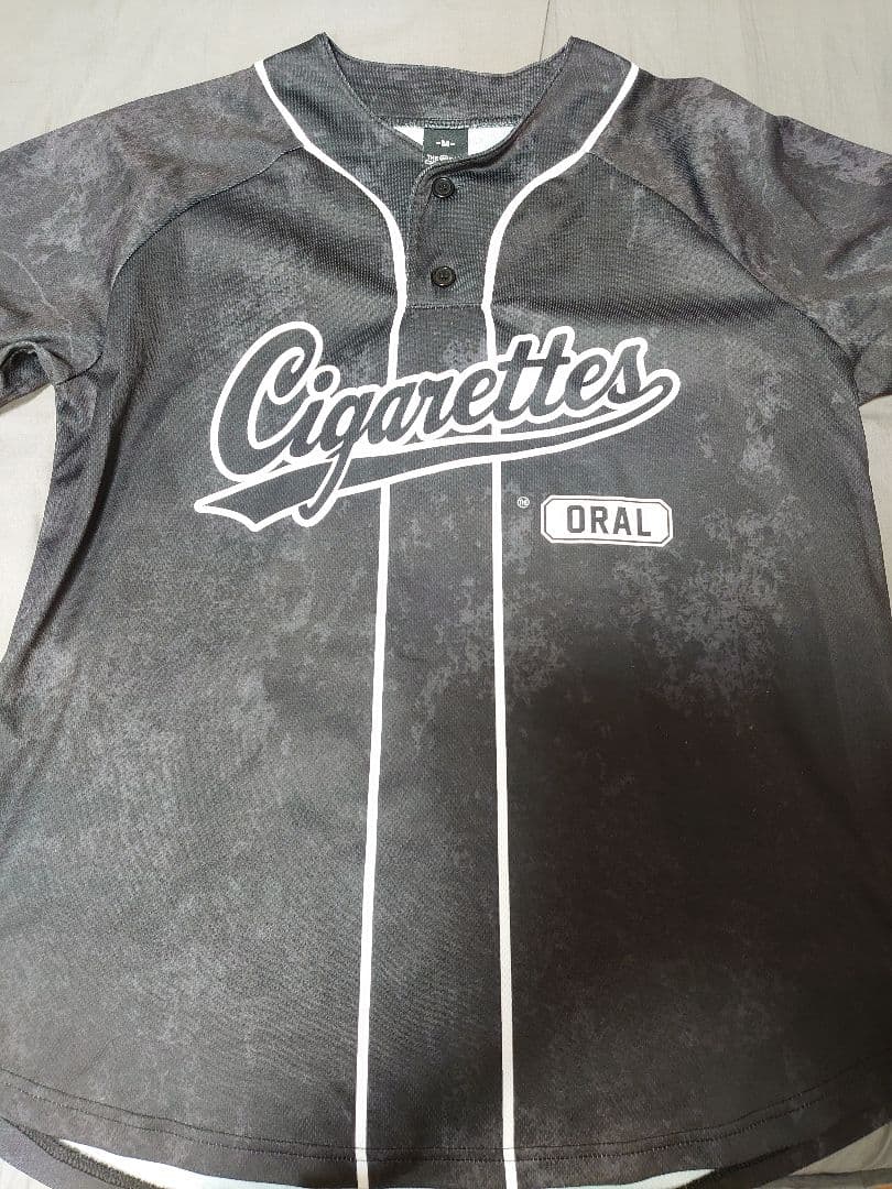 THE ORAL CIGARETTES ベースボールTシャツ ブラック M