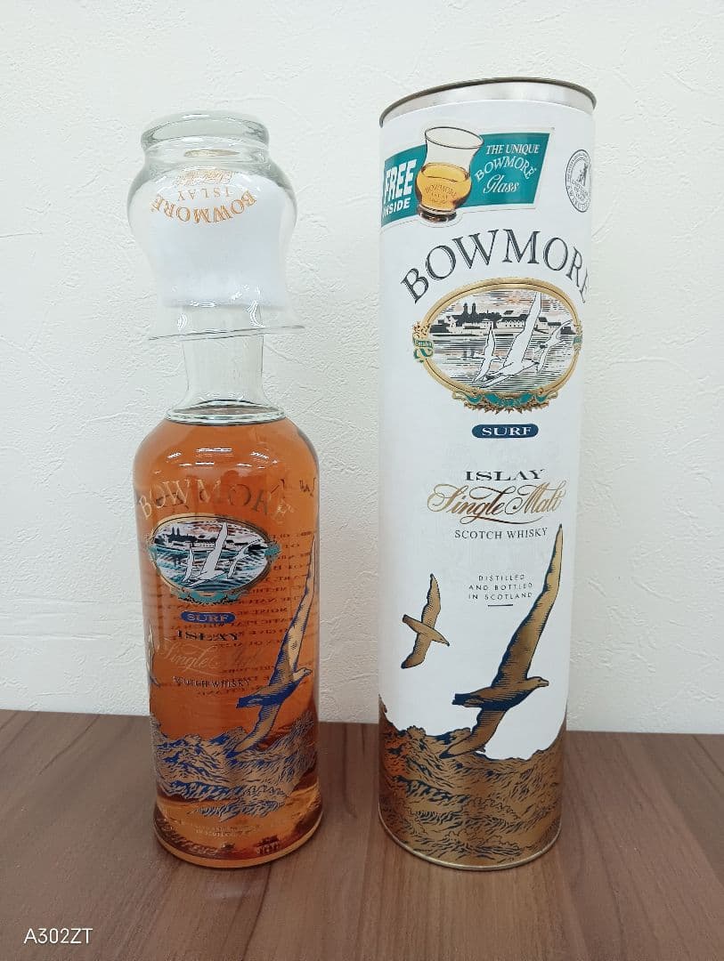 未開封品　BOWMORE SURF シングルモルトウイスキー　1リットル　お酒
