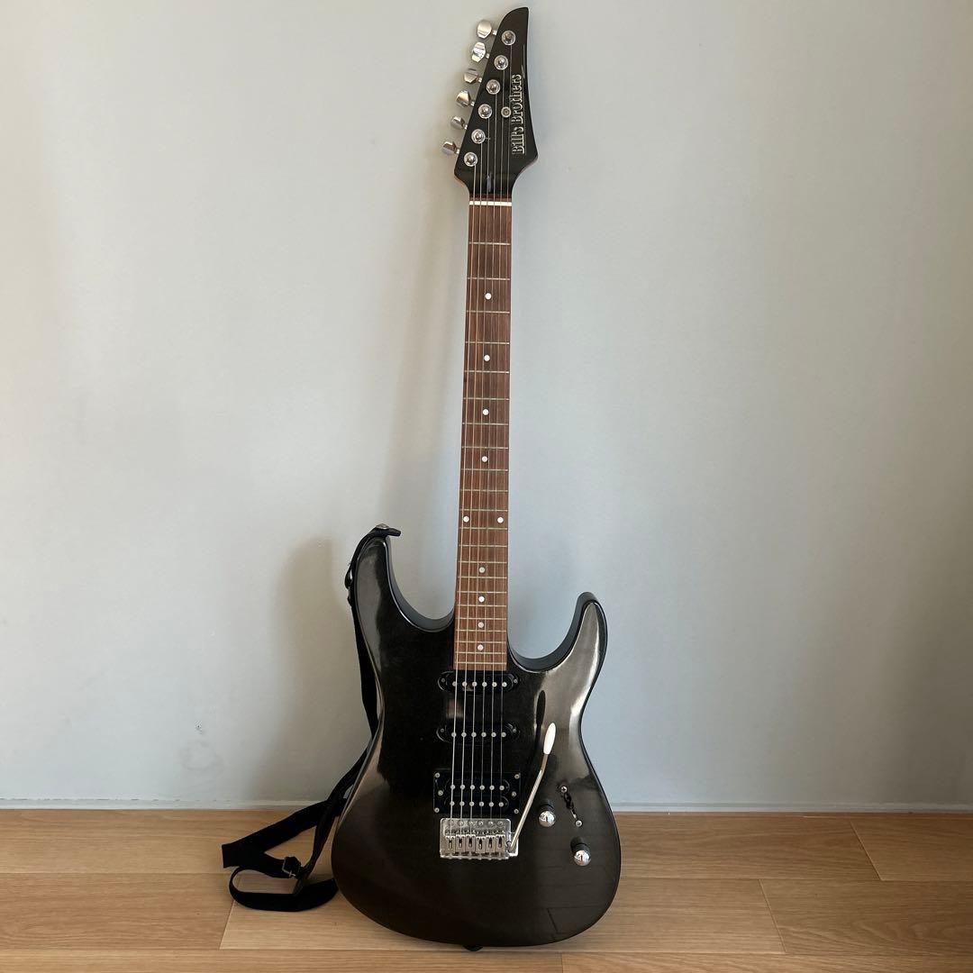 Bill's Brothers エレキギター メタリックブラック