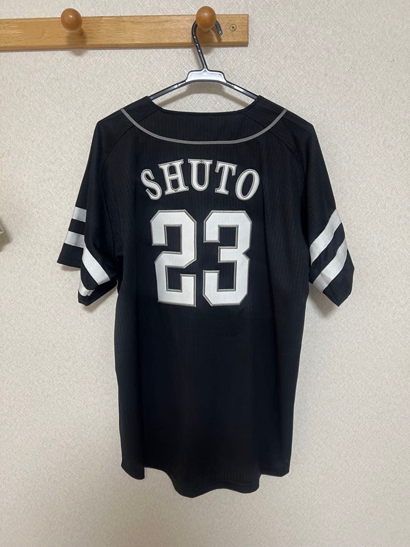 SoftBank ビジターユニフォーム 周東右京ユニフォーム