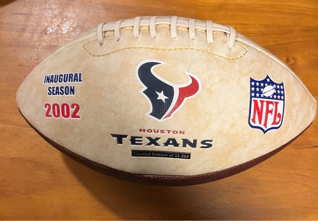 ヒューストン・テキサンズ 記念ボール 2002年