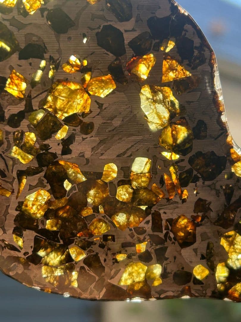 セイムチャン・パラサイト隕石119.00gロシア産クレッシェンド型