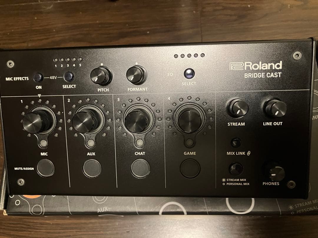 【最終値】Roland BRIDGE CAST おまけでXLRケーブル付き