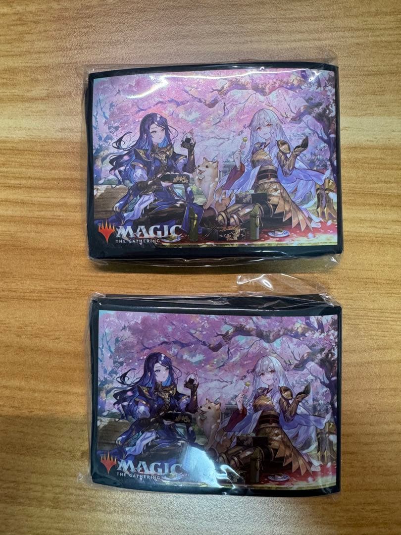 MtG: 放浪皇のお花見（2人） スリーブ 50枚×2個セット