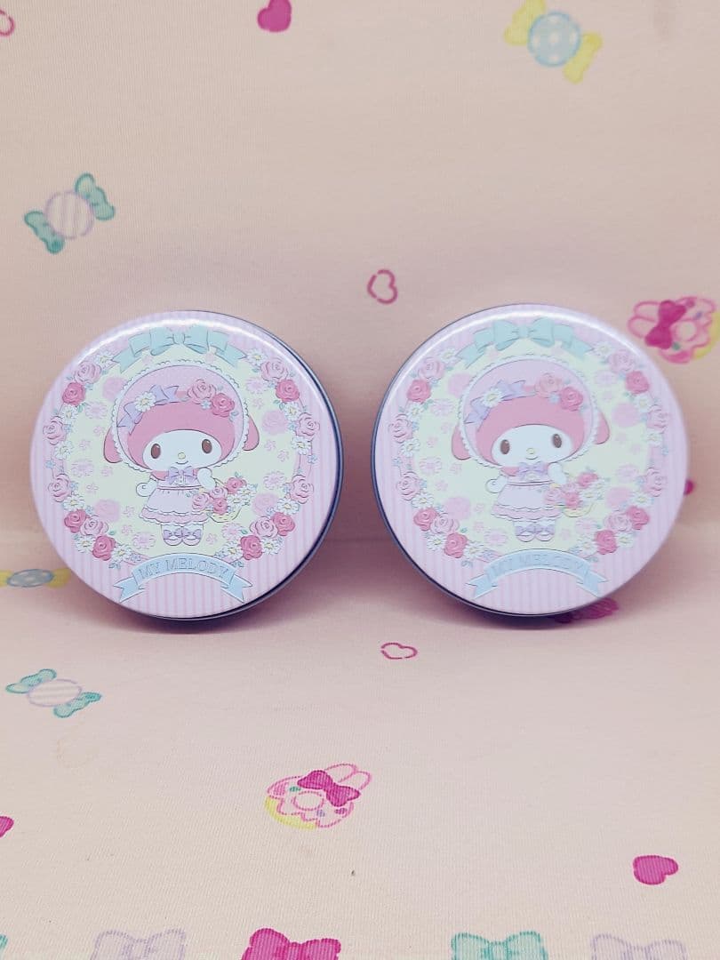マイメロディ　マイメロ　缶　ケース　My Melody　Sanrio