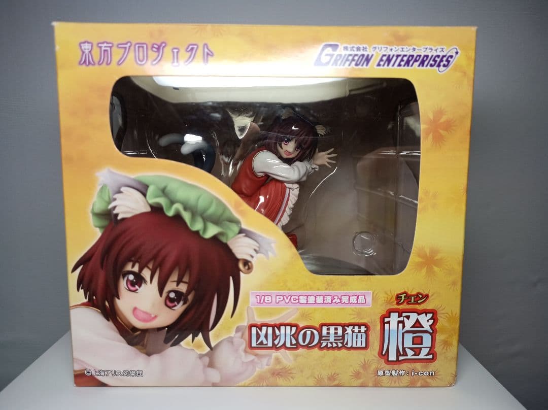 グリフォン 東方Project 1/8 橙 チェン 原型i-con フィギュア