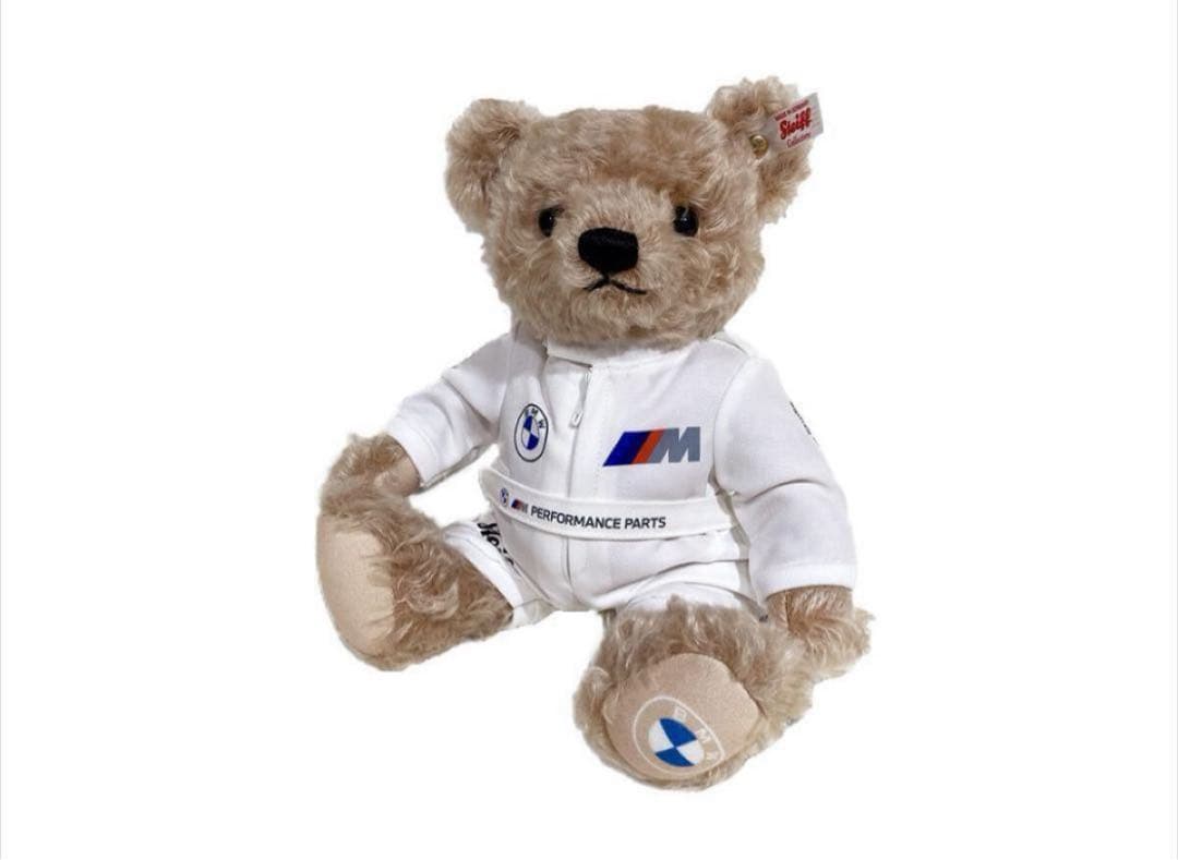 値下げ【新品】  x Steiff レーシング テディベア（限定品）