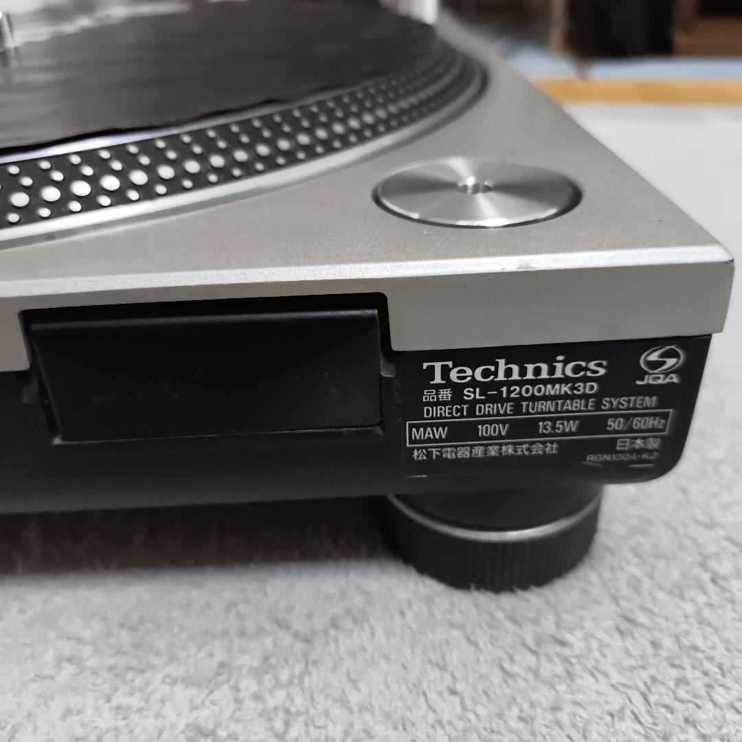 Technics　ターンテーブル　SL-1200MK3D　松下電器　２台あり　①