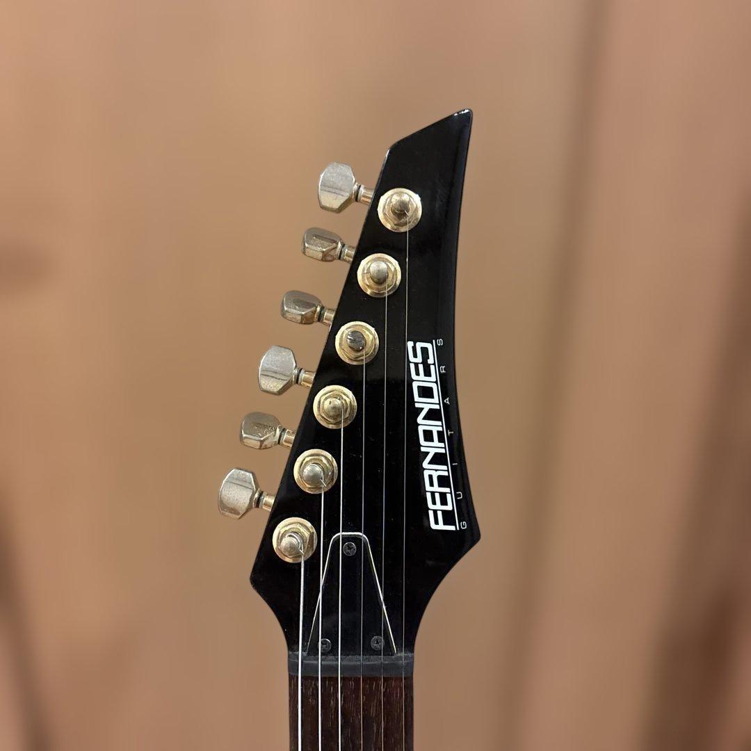 FERNANDES FGZ-420 ゴールドパーツ仕様 トレモロアーム付