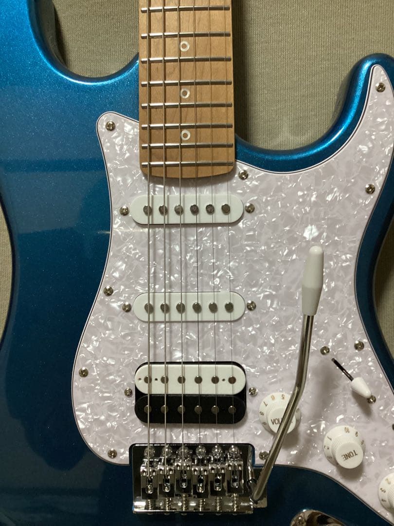 KAHAYA エレキギター ストラトキャスター ローステッドメイプル 初心者