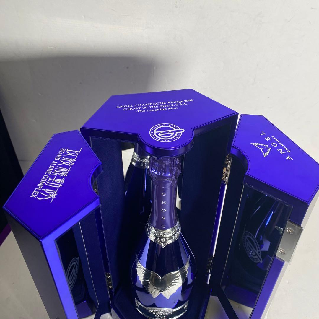 エンジェル シャンパン ヴィンテージ 2008年 攻殻機動隊　笑い男　パープル