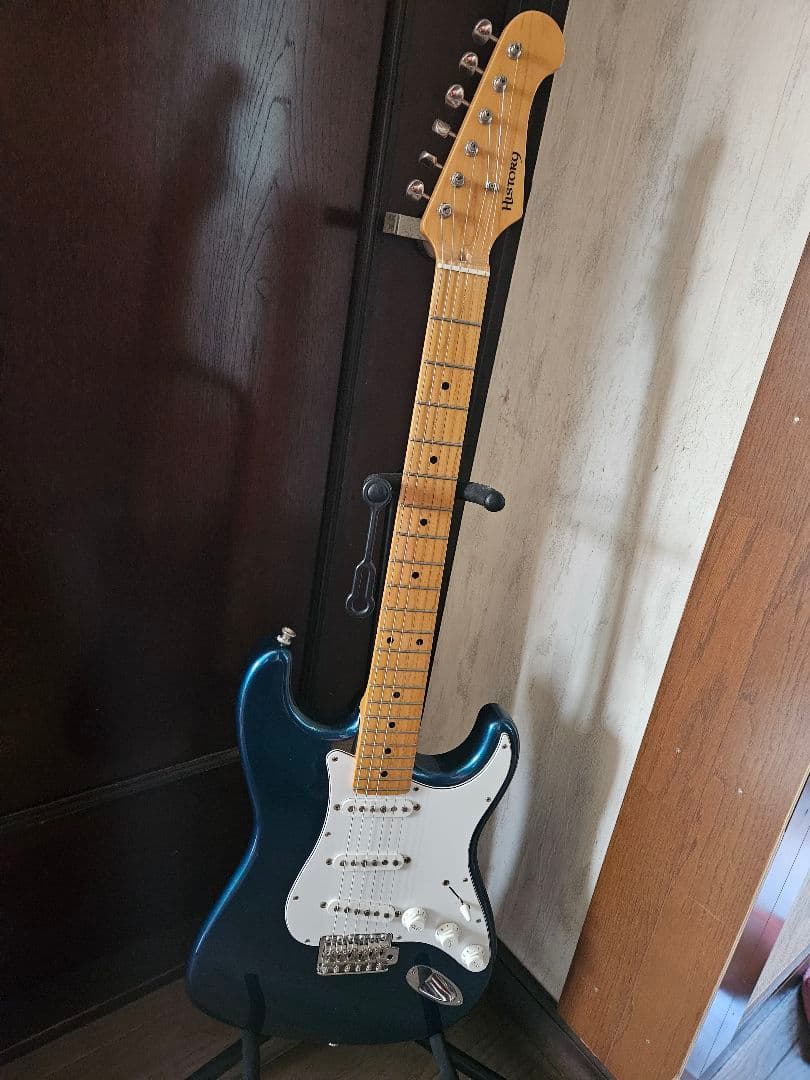 【定価9万円】History CZ-SV/M エレキギター ブルー ケース付き