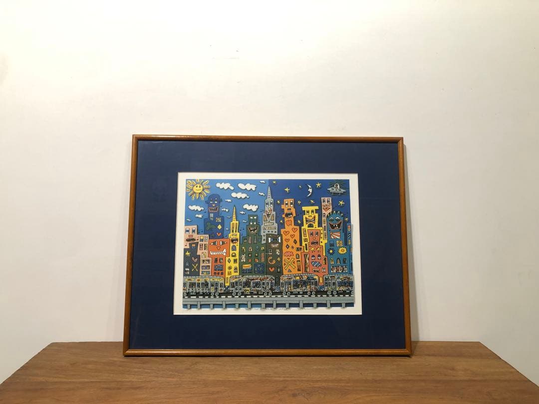 james rizzi ジェームス リジィ 額装ポスター ①