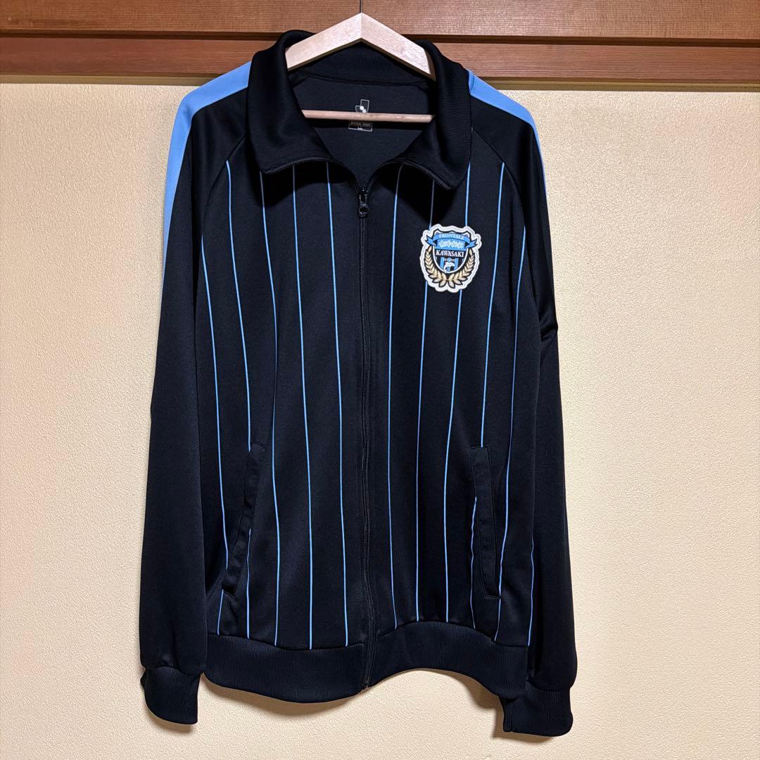 美品 川崎フロンターレ ジャージ 応援ユニフォーム Jリーグ公式グッズ 2L