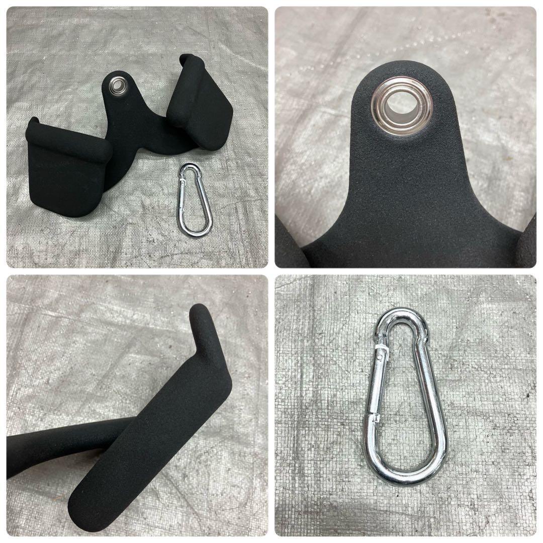 ★送料無料★新型アタッチメント 5個セット ラットプルダウン マグクリップ風