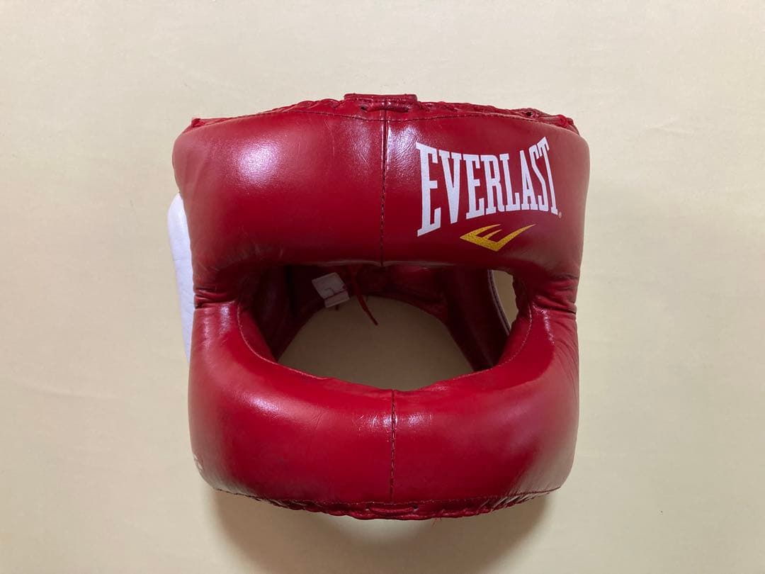 EVERLAST ヘッドギア MX メキシカンレザー　本革 Lサイズ