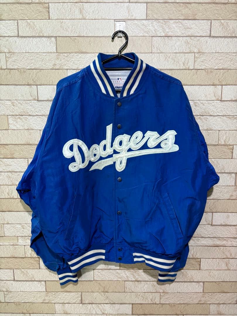 Dodgers ジャケット 青　野茂英雄　野球　メジャー