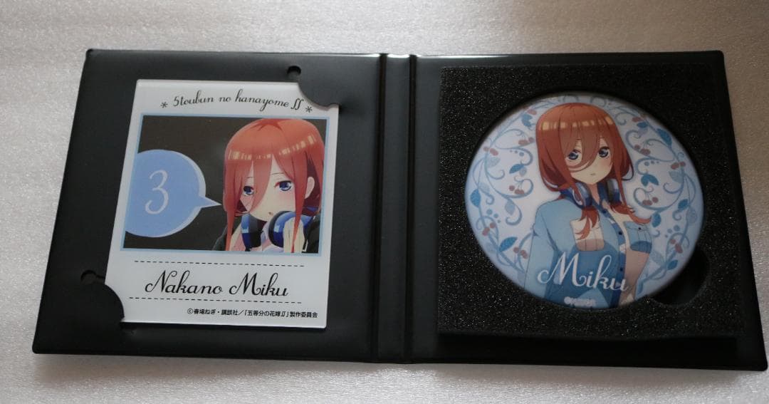 d#️⃣五等分の花嫁∬#️⃣　中野三玖　メモリアルアルバム