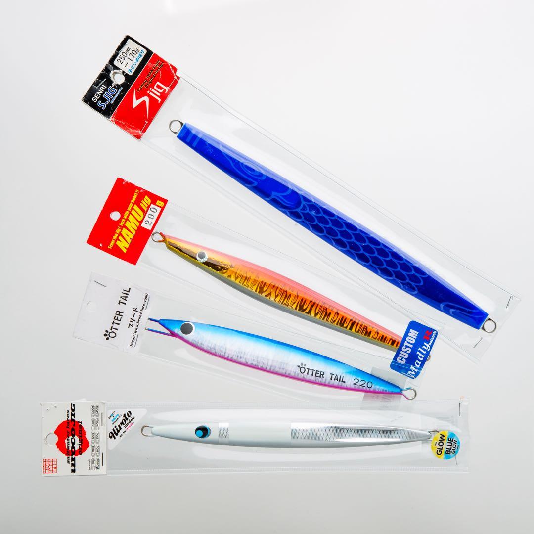 オッターテイル220g ナムジグ200g ウロコジグ　Sジグ　セット売り