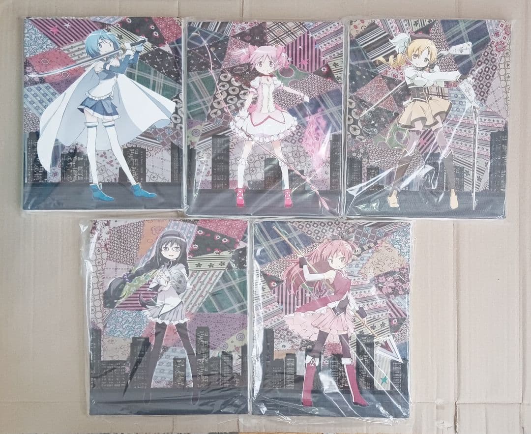 【まどマギ】『PuellaMagiHolyQuintet』キャンバスアート5種