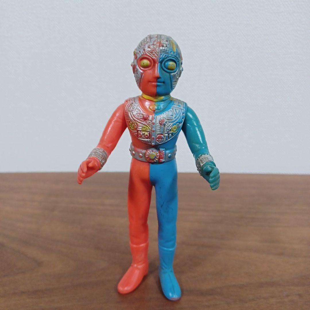 当時もの　ポピー製「キカイダー０１」希少ソフビフィギュア