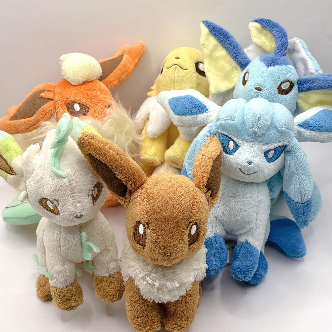 ✨激レア・6体セット✨ポケモンセンター キャンバス ぬいぐるみ2009年