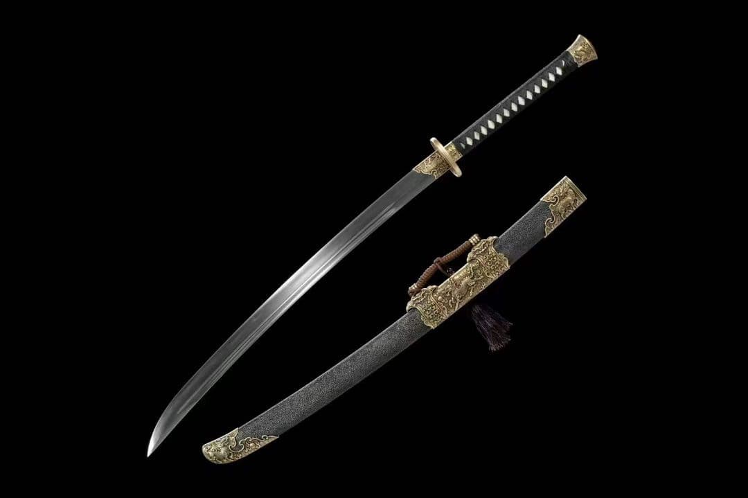 風火キリンの宝刀 古兵器 武具　刀装具　日本刀　模造刀 居合刀