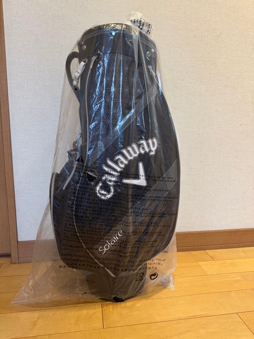 キャロウェイ レディース ソレイル キャディバッグのみ 黒 新品