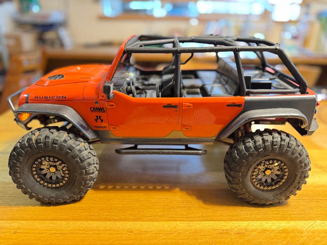 Axial SCX10 JK ラングラー フルカスタム 京商プロポ付