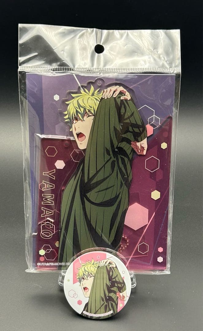 劇場版 うたの☆プリンスさまっ♪ 日向大和 アクリルキーホルダー+缶バッジ