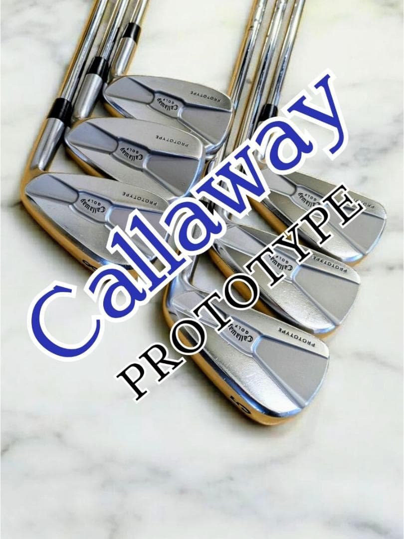 【限定生産】callaway PROTOTYPE アイアン 5番～9番 P 6本