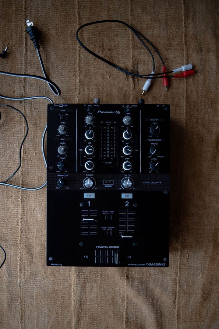 s*d様 Pioneer DJ DJM-250MK2 DJミキサー 箱あり 動作