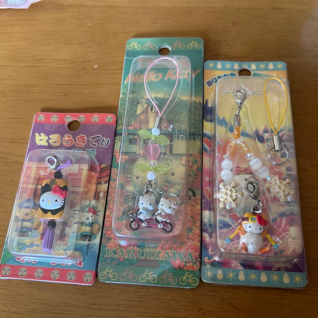 ハローキティご当地軽井沢ストラップ他7点