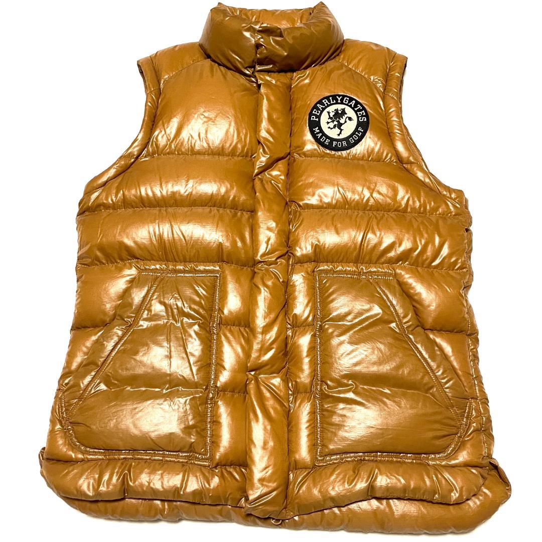 【フォロー割】 美品 パーリーゲイツ ダウンベスト サイズ5 肉厚