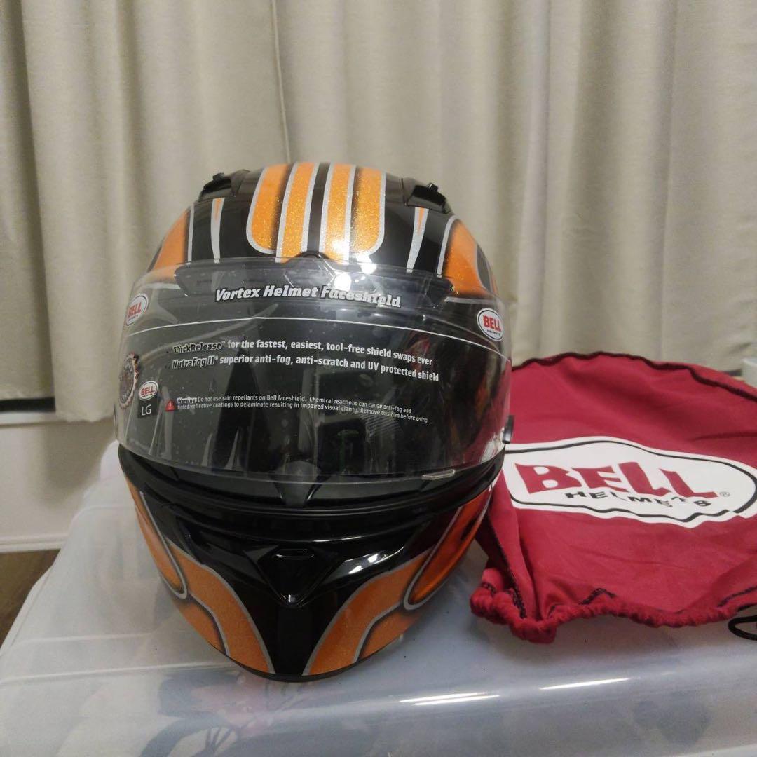 【鑑賞用】BELL Vortex Helmet オレンジ/ブラック❁.*・゜