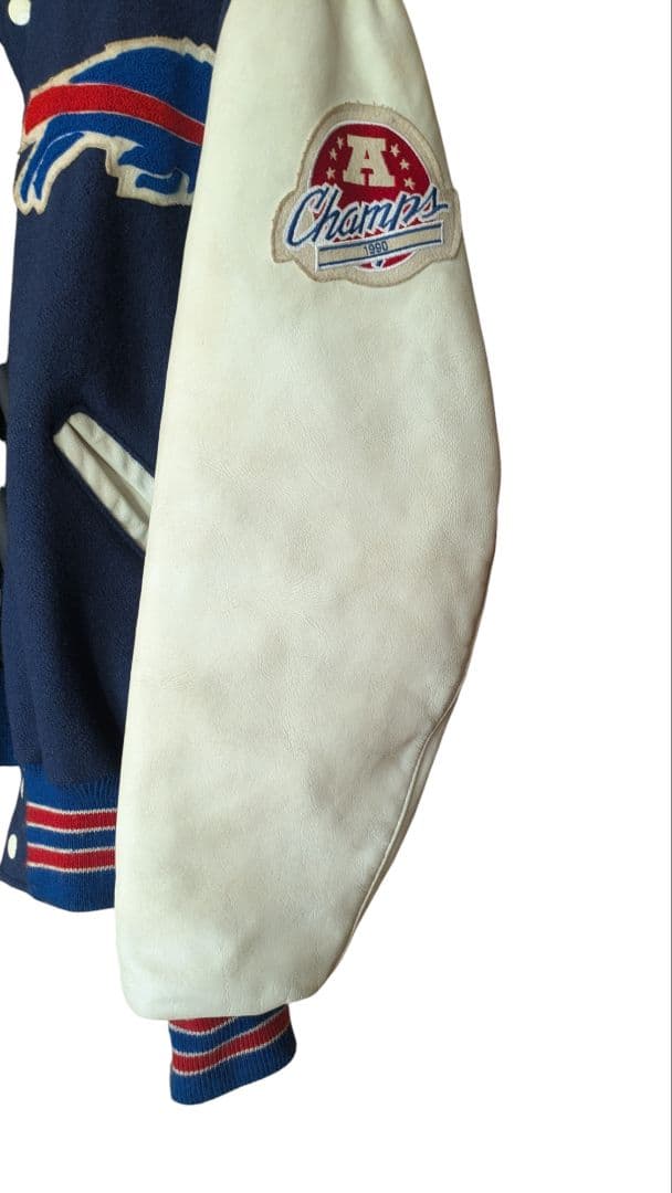 NFL Buffalo Bills　スタジャン レザー