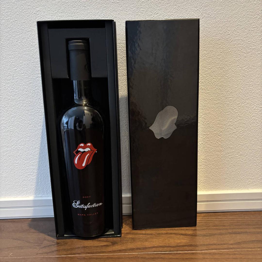 ローリングストーンズ オリジナル赤ワイン サティスファクション 箱入り