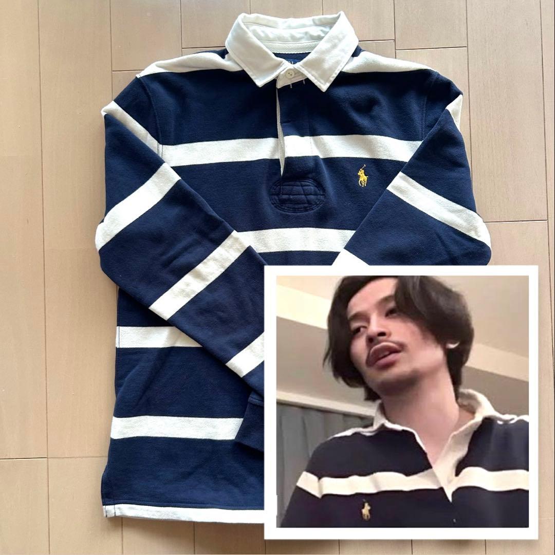 【常田大希さん着用】ポロラルフローレン　ラガーシャツ　M