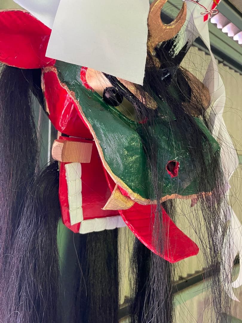 牛鬼　魔除け 新築祝　手作り・新品　伝統品　愛媛県　宇和島　馬の毛