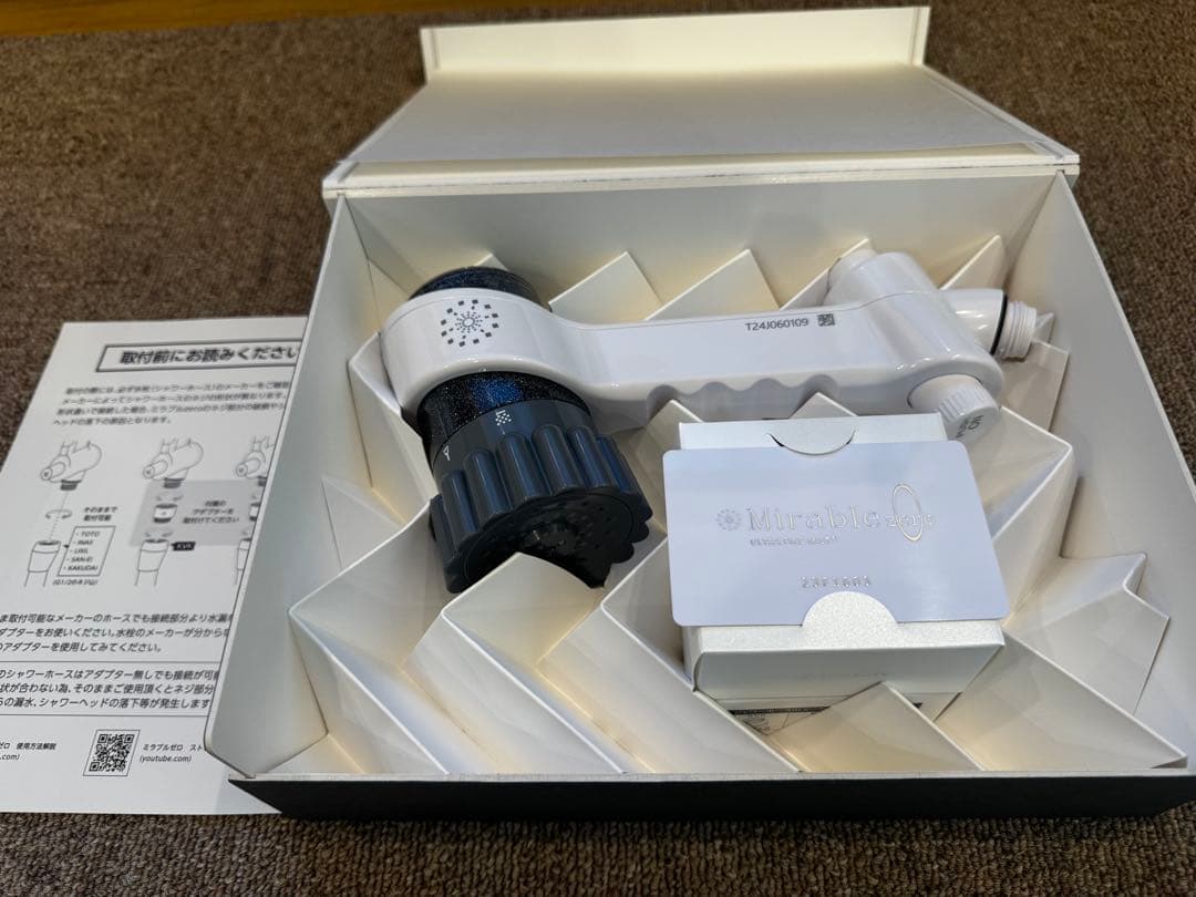 【新品】ミラブルzero シャワーヘッド　Mirable ミラブルゼロ
