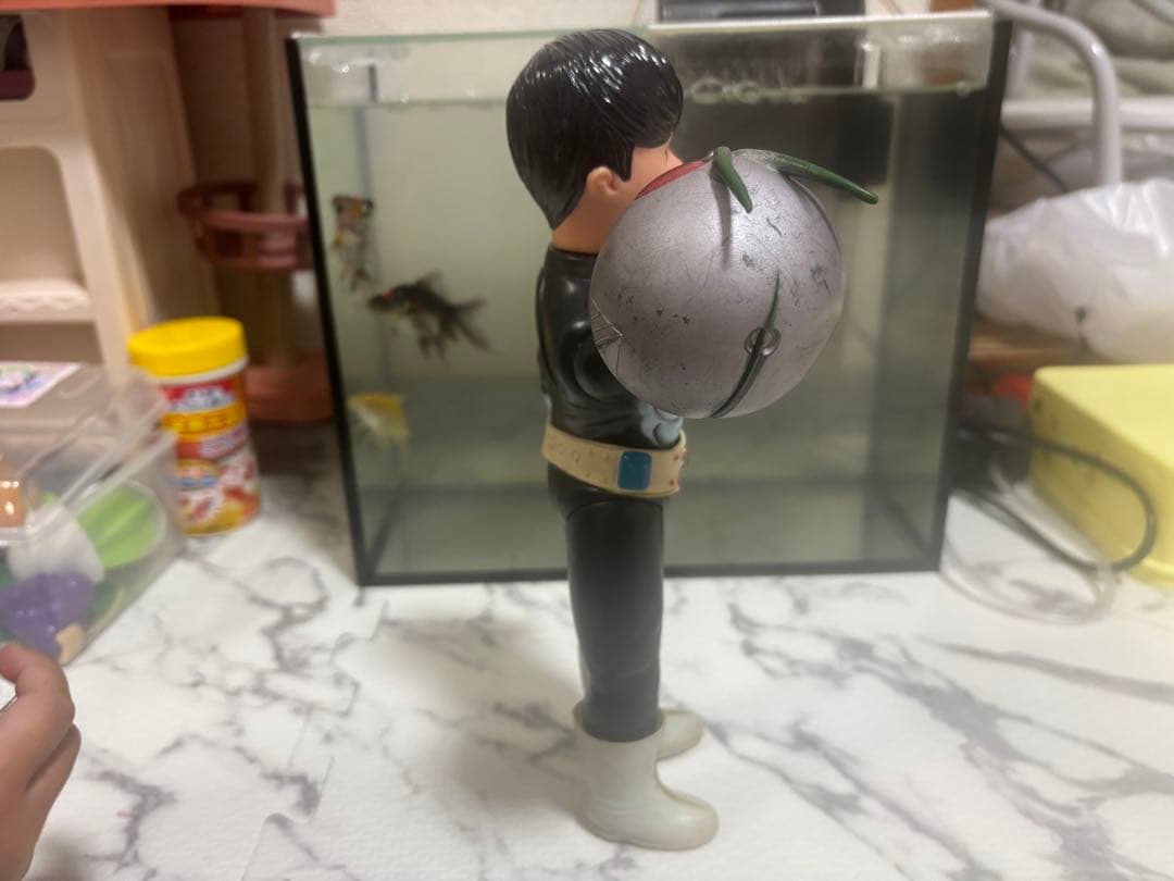 当時物　旧バンダイ　仮面ライダー　ソフビ