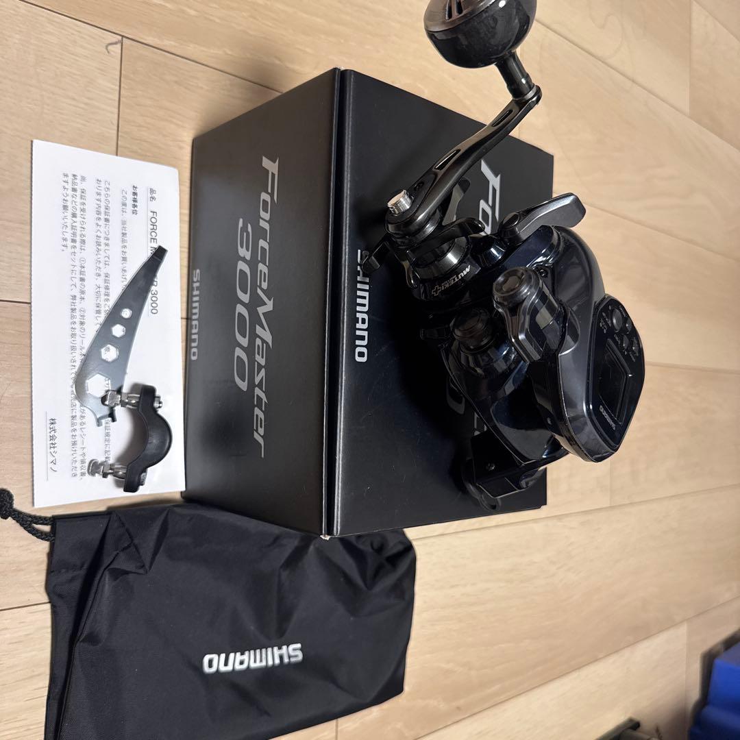 フォースマスター 3000 電動リール　極上美品使用8時間