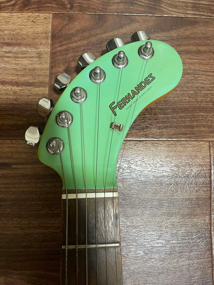 フェルナンデス ZO-3 ミントグリーン アンプ内蔵ギター